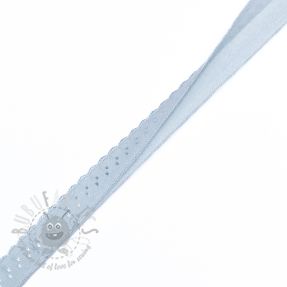 Bandă elastică 12 mm LUXURY light blue