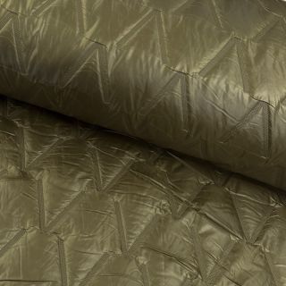 Material textil matlasat Triangle olive