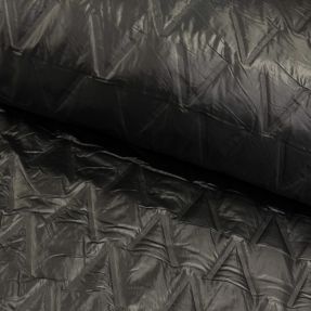 Material textil matlasat Triangle black