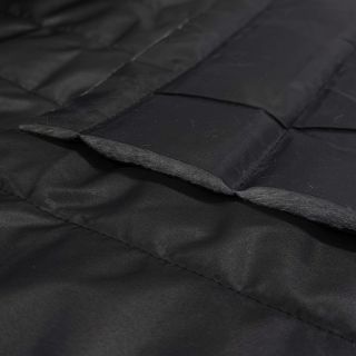 Material textil matlasat Classic black