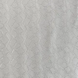 Piele sintetică SNAKE blanc argent