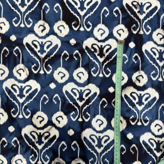 Țesătură din bumbac UNIQUE BATIK design L navy