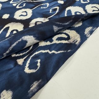 Țesătură din bumbac UNIQUE BATIK design L navy