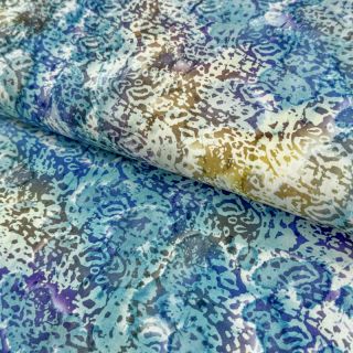 Țesătură din bumbac UNIQUE BATIK design M lavender