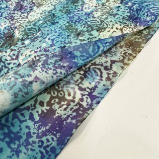 Țesătură din bumbac UNIQUE BATIK design M lavender