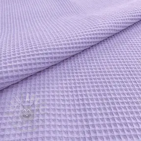 Țesătură din bumbac waffle bright lilac