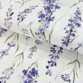 Țesătură decorativă premium Watercolour lavender field