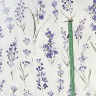 Țesătură decorativă premium Watercolour lavender field