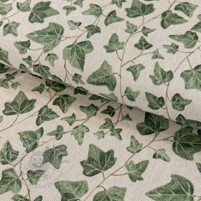 Țesătură decorativă Linenlook Hedera watercolour