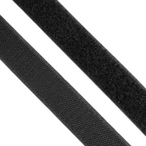Arici (Velcro) black 25 mm