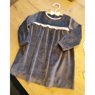 Pluș pentru bebeluși dark grey