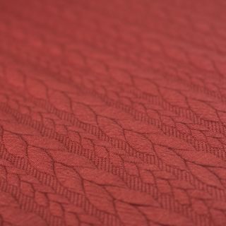 Țesătura tricotata Braid stone red