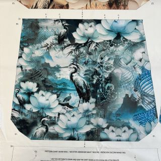 Țesătură decorativă BAG Heron panel