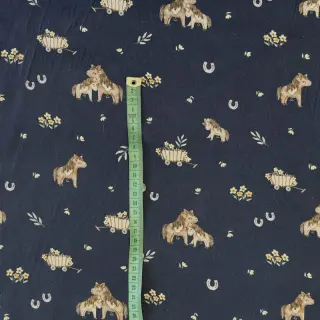 Țesătură din bumbac Ponny navy digital print