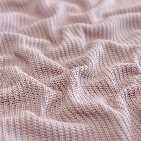 Tricot COTTON old rose
