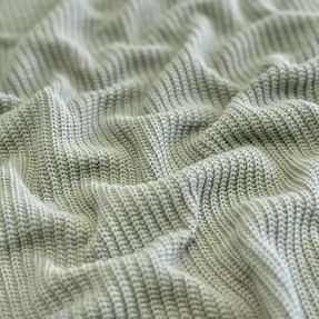 Tricot COTTON old green