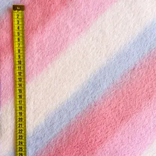 Blăniță artificială Rainbow diagonal stripe