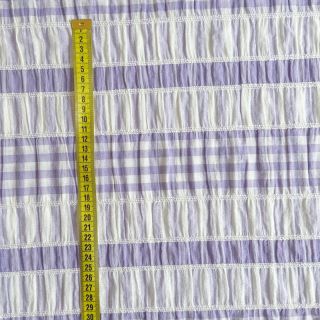 Țesătură din bumbac YARN DYED Stripe lilac