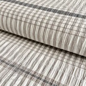 Țesătură din bumbac YARN DYED Check sand