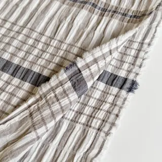 Țesătură din bumbac YARN DYED Check sand