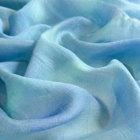 Mătase artificială WATER SILKY Gradient blue