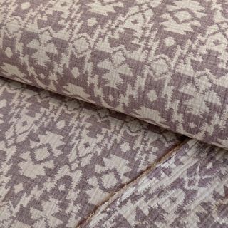 Mușelină JACQUARD Aztec aubergine