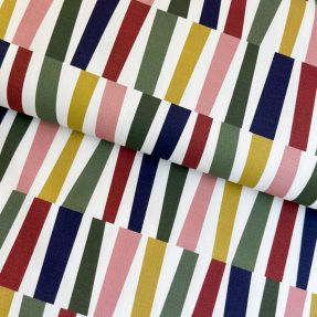 Țesătură decorativă Sigrid Stripe digital print