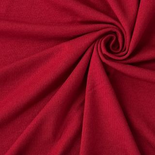 Tricot VISCOSE LYCRA HEAVY red