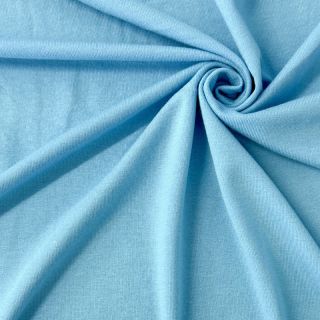 Tricot VISCOSE LYCRA HEAVY blue topaz