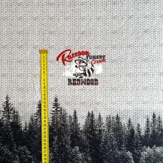 Jerse trening Redwood black PANEL digital print