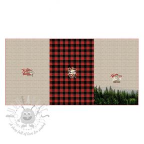 Jerse trening Redwood red PANEL digital print