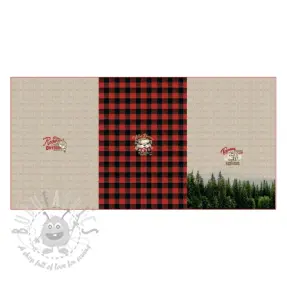 Jerse trening Redwood red PANEL digital print