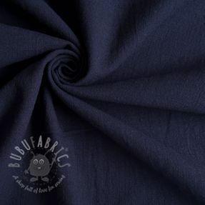 Țesătură din bumbac cu in dark blue