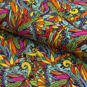 Tricot VISCOSE LYCRA HEAVY Ornamental design C digital print
