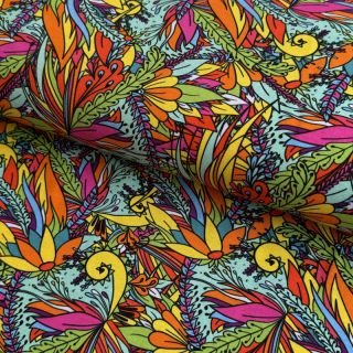 Tricot VISCOSE LYCRA HEAVY Ornamental design C digital print