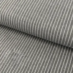Mușelină YARN DYED Stripes grey