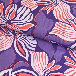 Viscoză ECOVERO Florals lavender digital print