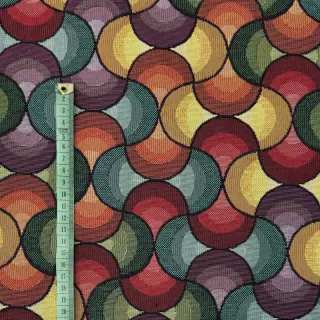 Țesătură decorativă GOBELIN PREMIUM Graphic Wave Scale
