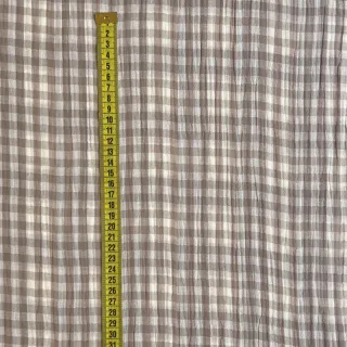 Mușelină Double sided CHECKS MINI sand