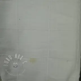 Țesătură din bumbac VOILE DOBBY off white 2nd class