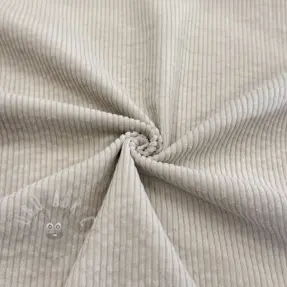 Catifea raiată 6W WASHED STRETCH natural