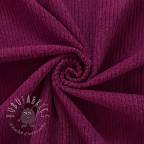 Catifea raiată 6W COTTON TOUCH bordeaux