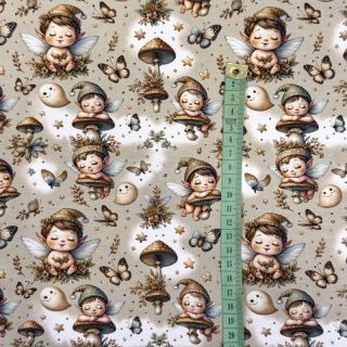 Tricot Lovely angels design C digital print