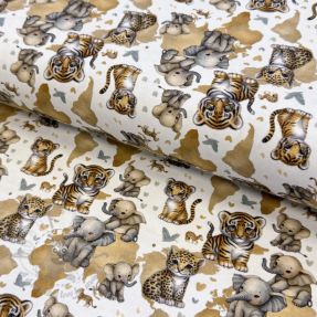 Tricot Safari animals design C digital print