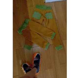 Catifea raiată olive