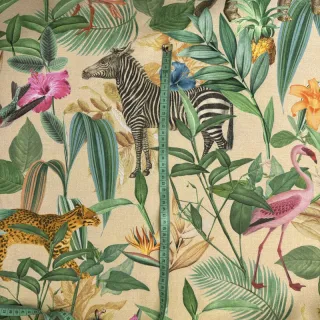 Țesătură decorativă premium Tropical Jungle Dream digital print