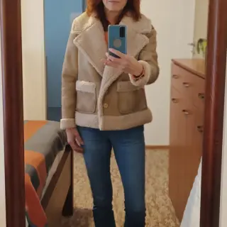 Piele sintetică pentru îmbrăcăminte Bounded Cantara dark naturals