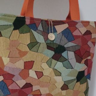Țesătură decorativă GOBELIN Artistic mosaic