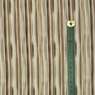 Tricot Paw natural stripes digital print