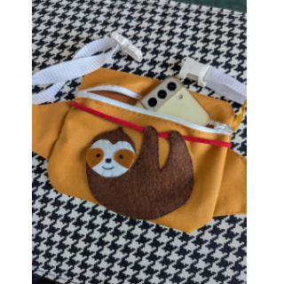 Șnur din bumbac 5 mm red